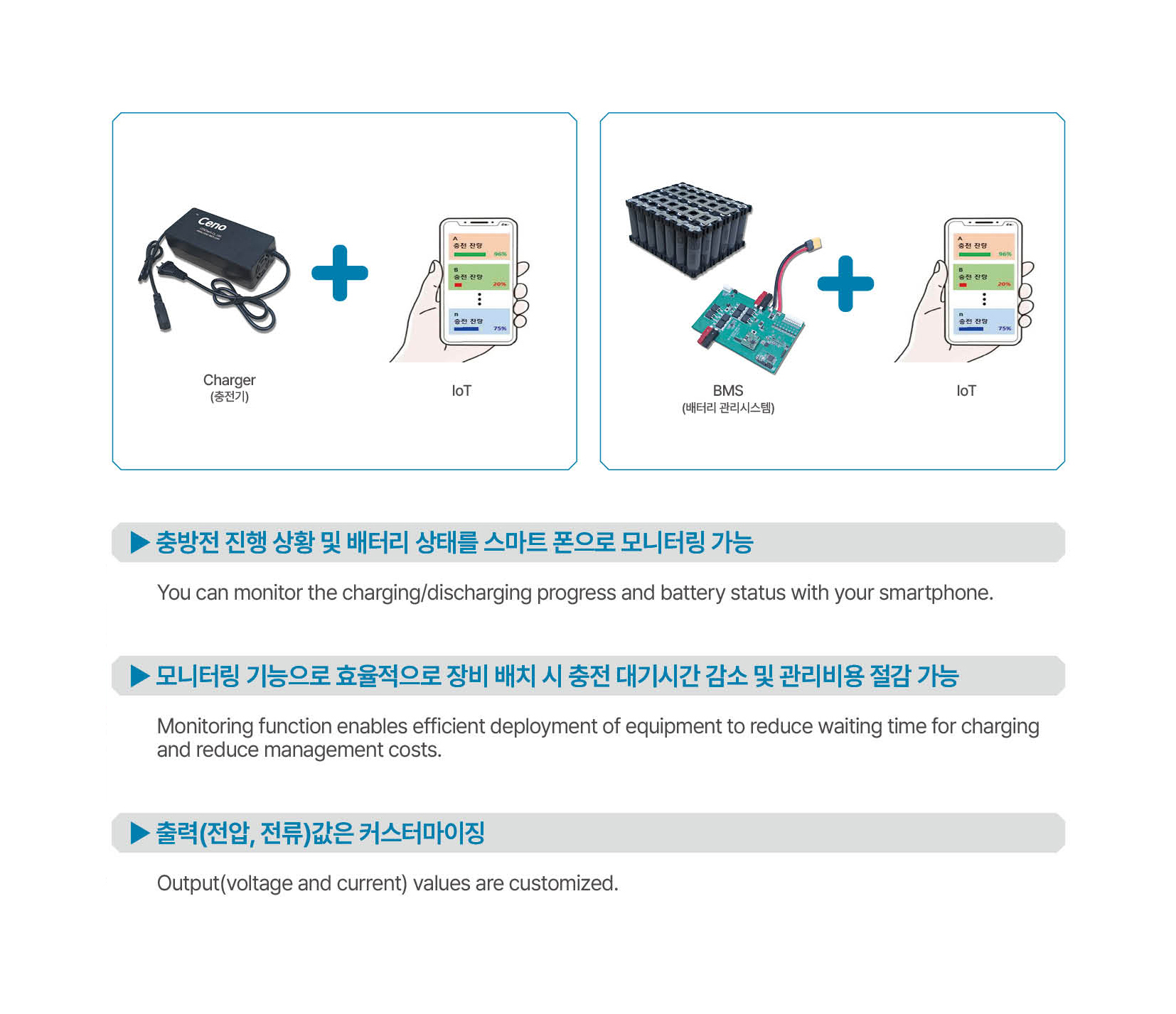 Charger & Battery Monitoring System